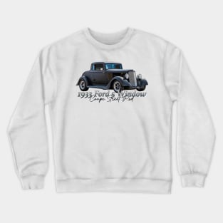 1933 Ford 5 Window Coupe Street Rod Crewneck Sweatshirt